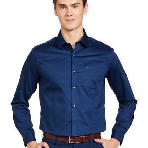 Arrow Men's Solid Slim Fit Shirt