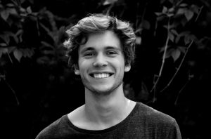 Man on Gray Shirt Portrait