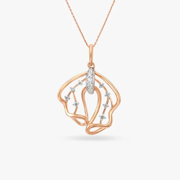 Ethereal Infusion Diamond Pendant