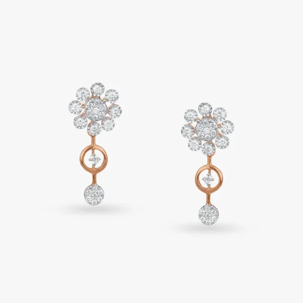 Enchanted Bloom Diamond Necklace Set - Image 6
