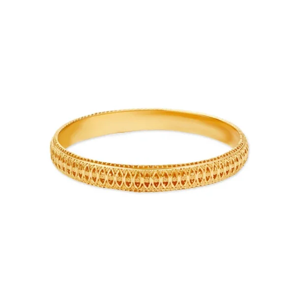 Glowing Charm Gold Bangles - Image 3