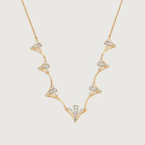 Vivacious Luminescence 14KT Diamond Necklace - Image 2