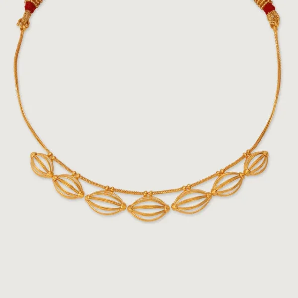 Naga Talisman 22KT Gold Necklace