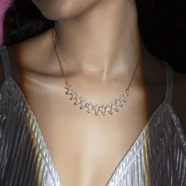 Disco Dream Gold & Diamond Necklace - Image 3