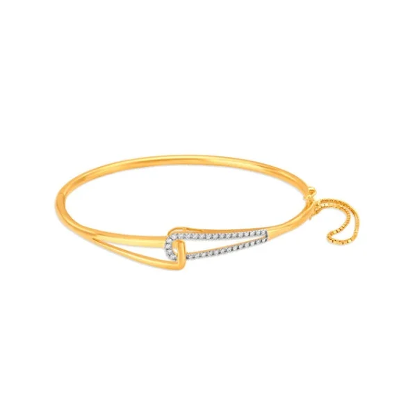 Delicate Diamond Bangle - Image 3