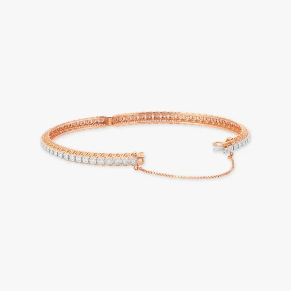 Captivating Brilliance Diamond Bangle - Image 2