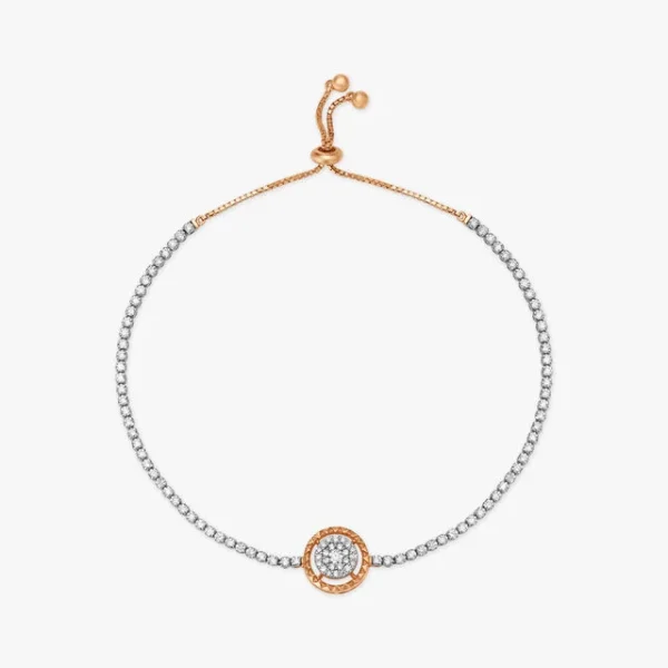 Glinting Diamond Adjustable Bracelet - Image 2