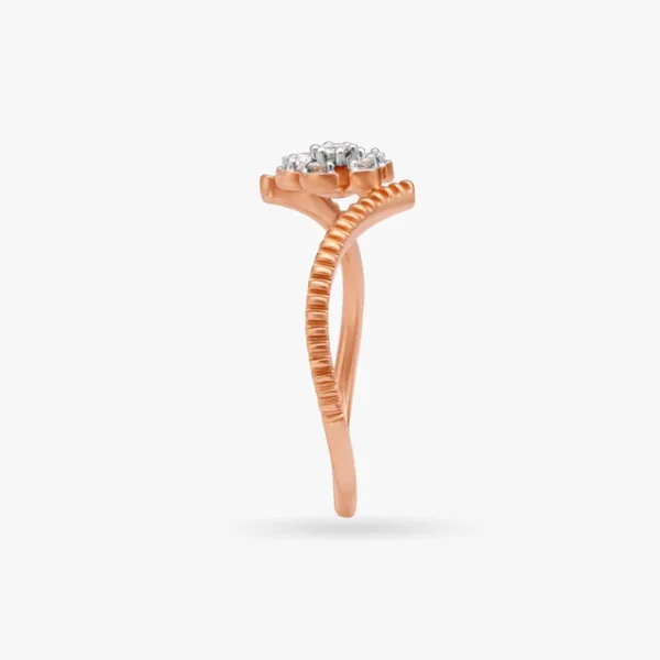Floral Radiance Diamond Ring - Image 2