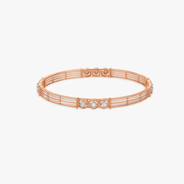 Alternating Radiance Diamond Bangle