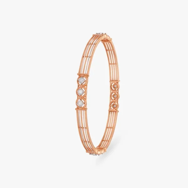 Alternating Radiance Diamond Bangle - Image 2
