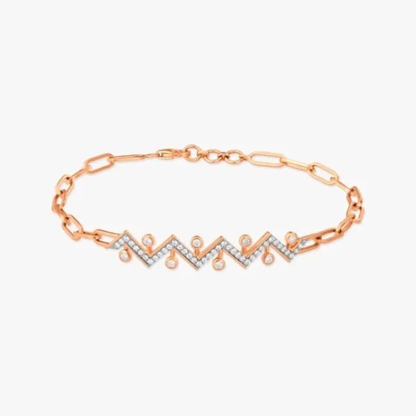 Radiant Linear Diamond Bracelet