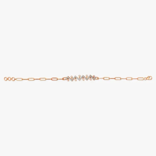 Radiant Linear Diamond Bracelet - Image 3