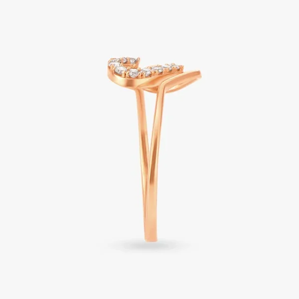 Dazzling Heart Diamond Finger Ring - Image 2