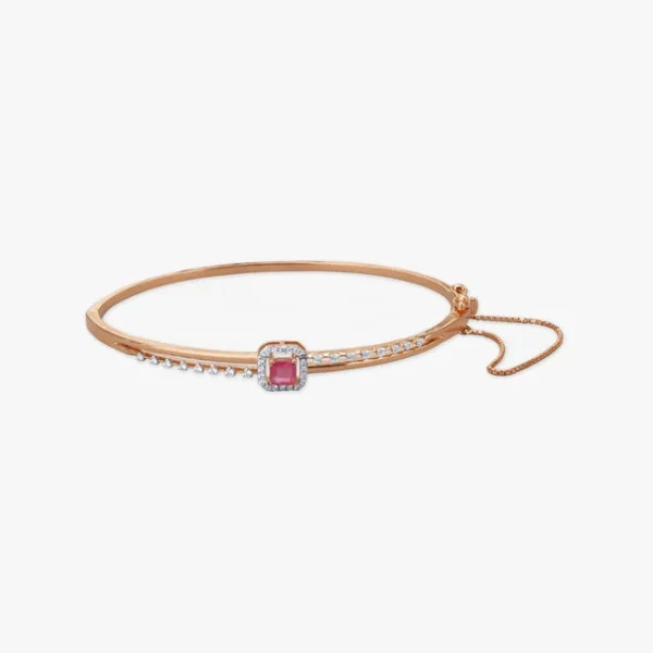Regal Delight Diamond Bangle