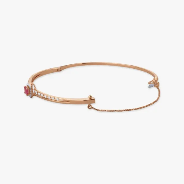 Regal Delight Diamond Bangle - Image 2
