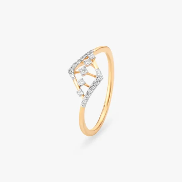 Dainty Shimmer Diamond Ring