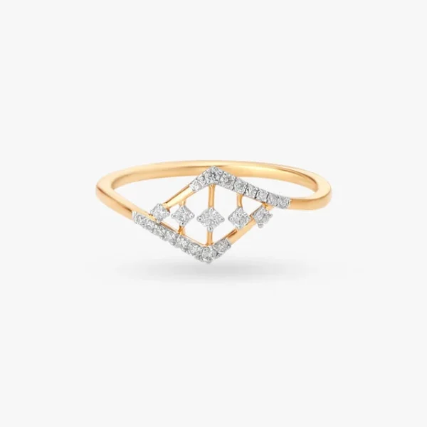 Dainty Shimmer Diamond Ring - Image 3