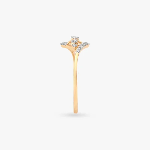 Dainty Shimmer Diamond Ring - Image 2