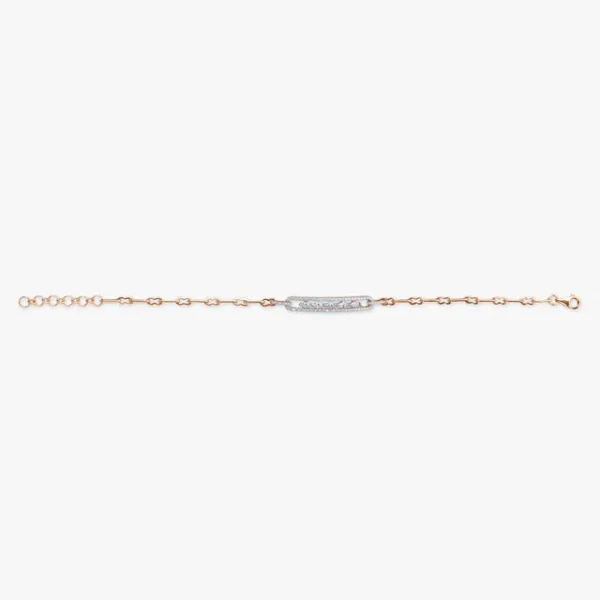 Linked Sparkle Diamond Bracelet - Image 3