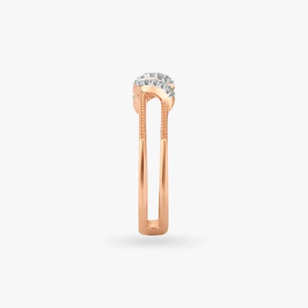 Infinity Sparkle Diamond Finger Ring - Image 2