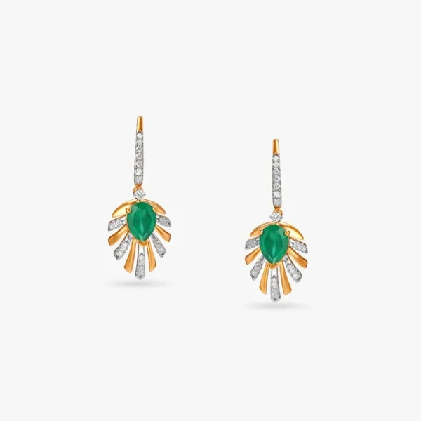 Eternal Rays Diamond Drop Earrings