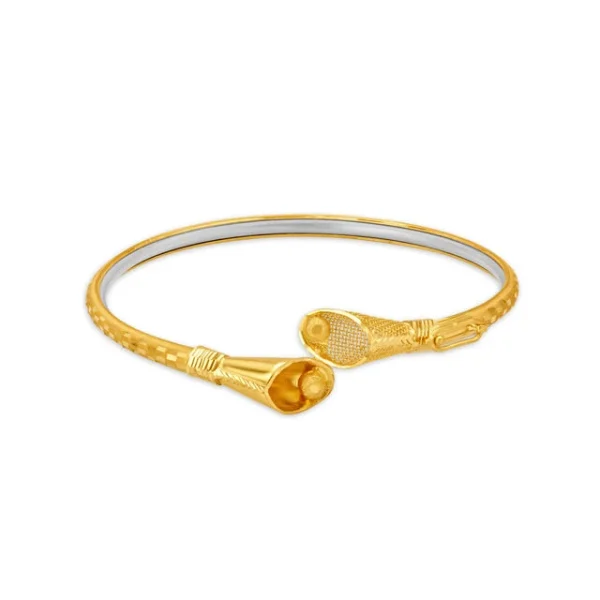 Captivating Gold Bangle - Image 3