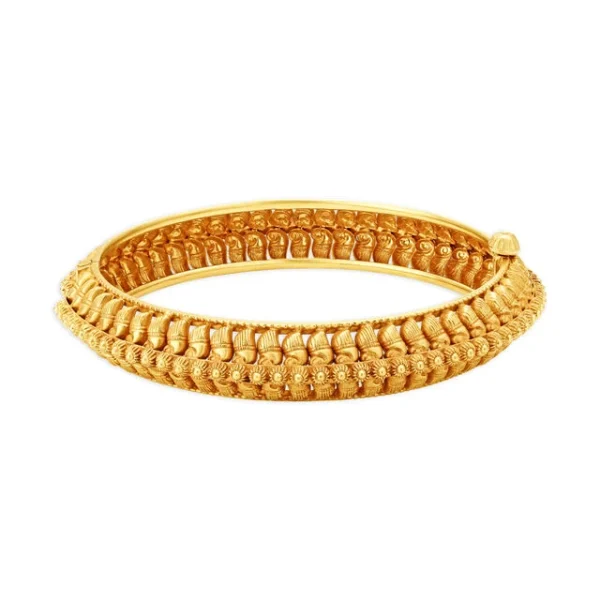 Ornate Beauty Gold Bangles - Image 3
