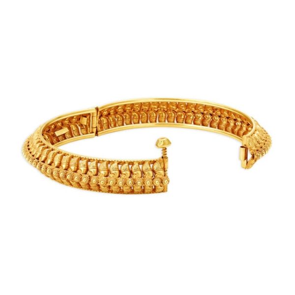 Ornate Beauty Gold Bangles - Image 2