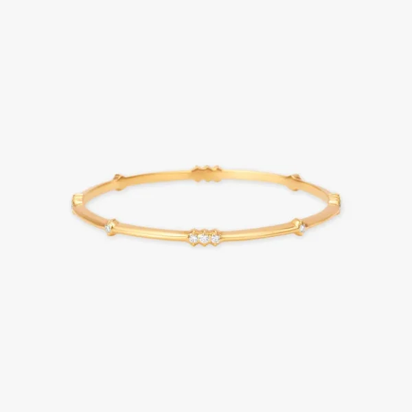Radiant Interval Diamond Bangle