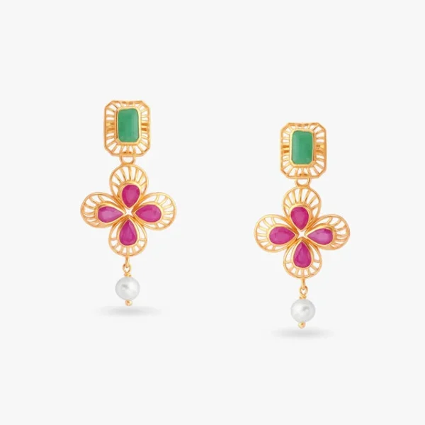 Vibrant Heirloom Drop Earrings