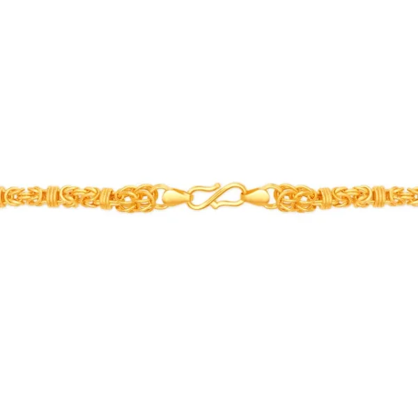 Enticing Handmade Gold Chain for men - Image 2