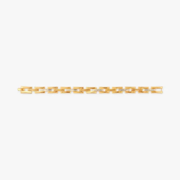 Link Gold Bracelet for Men - Image 3