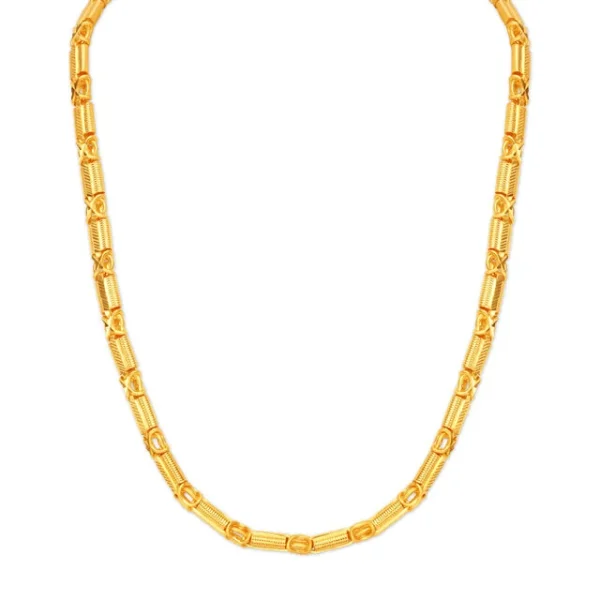 Textured Gold Chain for Men