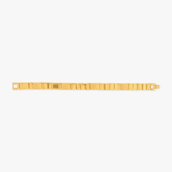 Contemporary Gold Bracelet for Men - Image 3