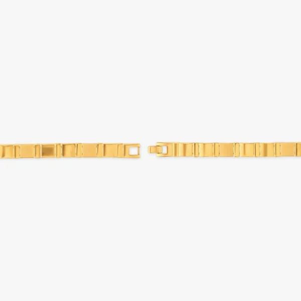 Contemporary Gold Bracelet for Men - Image 2