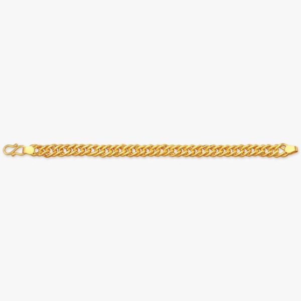 Statement Style Gold Bracelet for Men - Image 3