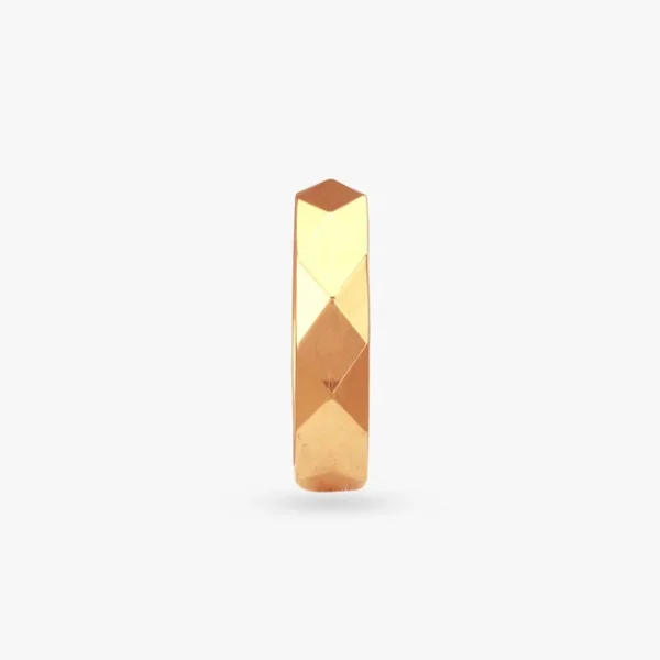 Geometric Elegance Gold Finger Ring - Image 3