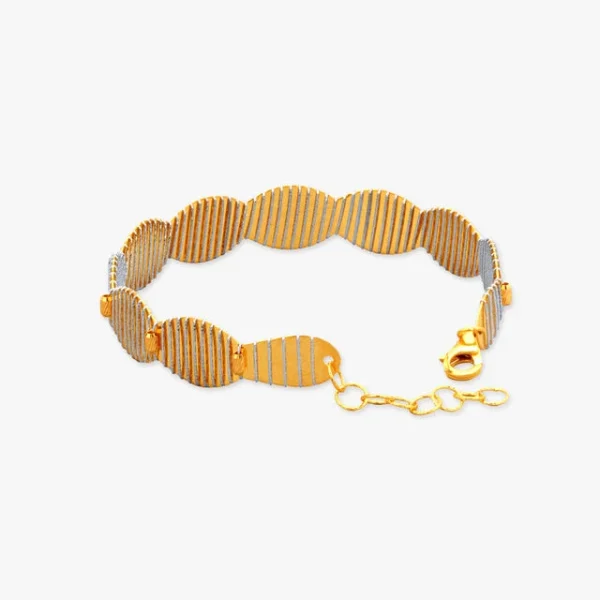 Glam Wave Gold Bangle - Image 2