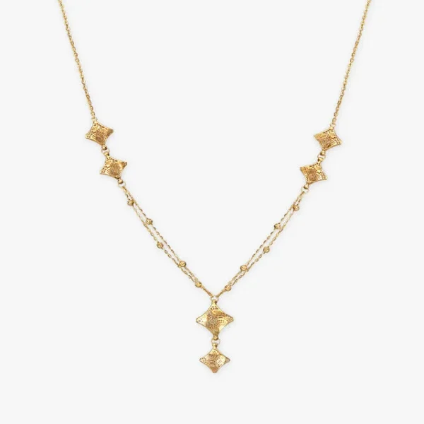 Glam Filigree Gold Necklace - Image 3