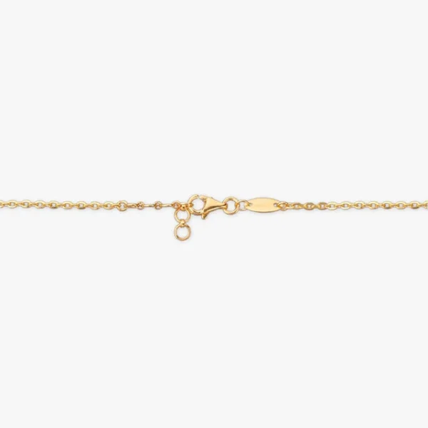 Sculpted Shine Gold Necklace - Image 2