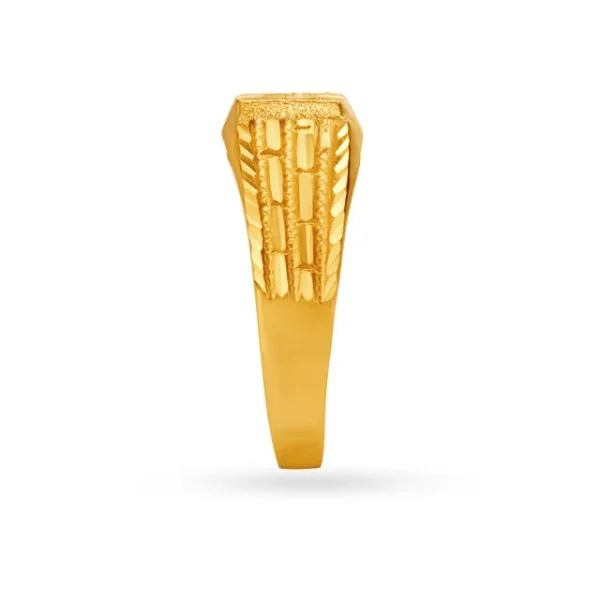 Opulent Geometric Ring - Image 2