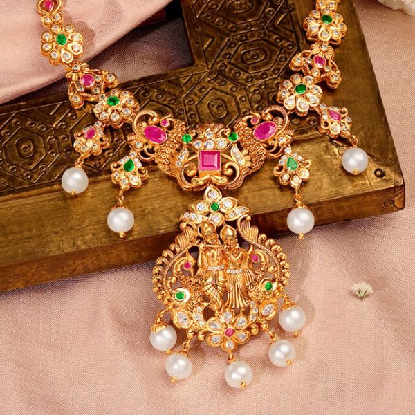 Sublime Radha Krishna Necklace - Image 2