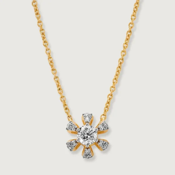 Eternal Embrace Solitaire Necklace - Image 3