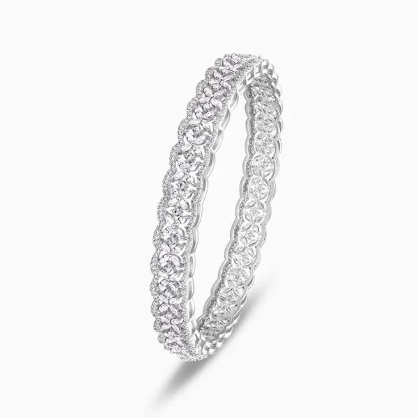 Silver Glinting Treasure Bangle - Image 3