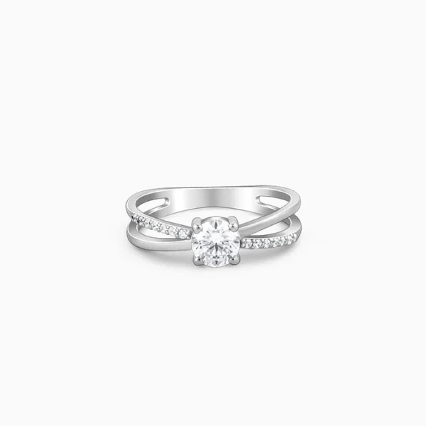 Silver Glittering Ring - Image 5