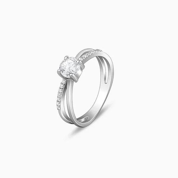Silver Glittering Ring - Image 3