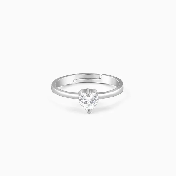 Silver Passionate Love Ring - Image 5